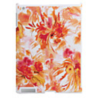 Traditional Chinese Painting Flower Pattern Protective Back Case/Cover for iPad 2