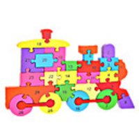 Train DIY Wooden Classic Unisex Toy Gift
