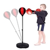 Training Boxing Set for Kids, Punching Bag Includes Kids Boxing Gloves and Punching Bag,  Standing Base with Adjustable Stand and Hand Pump Gift for Boys and Girls Ages 3-14 Years Old miniinthebox