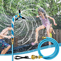 Trampoline Sprinkler for Kids - Outdoor Backyard Trampoline Waterpark,  5 Min Quick Install Fun Summer Sprinkler for Trampoline miniinthebox