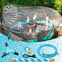 Trampoline Sprinkler,  Trampoline Water Sprinkler for Kids,  Outdoor Backyard Toys Water Park Spin Adjustable Water Sprinkler Fun Summer Toys for Kids miniinthebox
