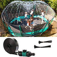 Trampoline Sprinklers for Kids,  Outdoor Water Sprinkler Fun Water Park Summer Toys Game Trampoline Accessories (49.2ft) miniinthebox