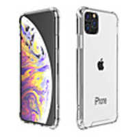 Transparent Case For Apple iPhone 11 / iPhone 11 Pro / iPhone 11 Pro Max Shockproof Simple Protective Case Mobile Phone Dustproof Back Cover Pure Color Cheap Solid no Color Case TPU