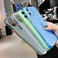 Transparent Case for iPhone SE 2020 / 11 / 11Pro / 11 Pro / X / XS / XR / XS Max Shockproof Bumper Soft TPU Silicone Colorful Cover for iphone 8Plus / 8 / 7Plus / 7