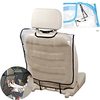 Transparent Protective Pads Children Kick Mats Car Anti Dirty Pad Organizer Seat 1 Pcs PVC Plastic Waterproof Car Seat Covers