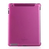Transparent Protective TPU Case for Ipad 2(pink)