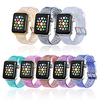 Transparent Silicone Glitter Waterproof Band For Apple Watch 38/40mm 42/44mm Series 4 3 2 1
