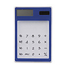Transparent-Solar-Powered-Calculator(Blue)