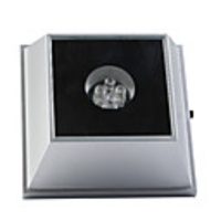 Trapezoidal Shaped Mirror with 4-LED Colorful Light