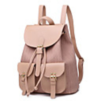 Travel Bag College Bookbag Large Capacity Waterproof Casual Outdoor Travel PU Leather Vintage Fashion Gift For Women 352024 cm