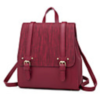 Travel Bag College Bookbag Large Capacity Waterproof Casual Outdoor Travel PU Leather Vintage Fashion Gift For Women 352024 cm