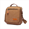 Travel Bag Mini Shoulder Bag Portable Front Zipper Canvas Gift For Men
