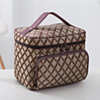 Travel Bag Travel Luggage Organizer / Packing Organizer Toiletry Bag Camping Hiking Outdoor Travel Storage Luggage Accessory Cotton Cloth Terylene For Camping / Hiking Leisure Sports Camping Sports