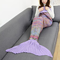 Travel Blanket For Office Indoor Chinlon Casual/Daily