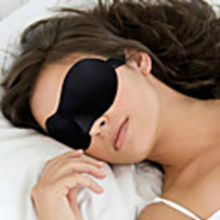 Travel Eye Mask / Sleep Mask Adjustable Portable 3D Breathability Seamless 1 set Traveling Sponge