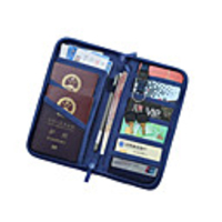 Travel Luggage Organizer / Packing Organizer / Passport Holder ID Holder / Travel Passport Wallet Polyester / Nylon Waterproof / Dust Proof / Shock Absorption Plain