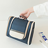 Travel Organizer Cosmetic Bag Travel Toiletry Bag Large Capacity Washable Travel Storage Hanging Classic Nylon leatherette Portable Foldable Luggage / Durable