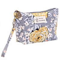 Travel Organizer Cosmetic Bag Travel Toiletry Bag Large Capacity Waterproof Travel Storage Durable Floral Canvas For Everyday Use Cycling Portable