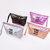 Travel Organizer Cosmetic Bag Travel Toiletry Bag Large Capacity Waterproof Travel Storage Durable Holographic PVC(PolyVinyl Chloride) For Everyday Use Cycling Portable