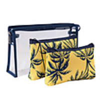 Travel Organizer Cosmetic Bag Travel Toiletry Bag Large Capacity Waterproof Travel Storage Durable Transparent Tree PVC(PolyVinyl Chloride) For Everyday Use Cycling Portable