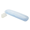 Travel Toothbrush Case with Brush Head Cover (Assorted Colors)