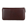 Travel Wallet Business Card Holders Document Organizer Anti-theft RFID Blocking Zip Around Casual Traveling PU Leather Solid Color Gift For Men and Women 31120 cm