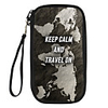 Travel Wallet Passport Holder ID Holder Document Organizer Waterproof Anti-theft RFID Blocking Casual Traveling Nylon Fashion Gift For Men and Women