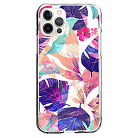 Trees / Leaves Scenery Case For Apple iPhone 12 iPhone 11 iPhone 12 Pro Max Unique Design Protective Case and Screen Protector Shockproof Back Cover TPU
