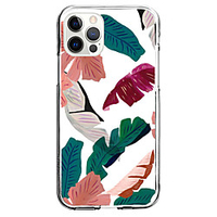 Trees / Leaves Scenery Case For Apple iPhone 12 iPhone 11 iPhone 12 Pro Max Unique Design Protective Case and Screen Protector Shockproof Back Cover TPU