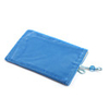 Trendy Cell Phone Vertical Velvet Bag Blue (4.3 inch Wide)