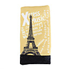 Trendy Cell Phone Vertical Velvet Bag With Wrist Strap(2.7in Wide)