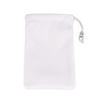 Trendy Cell Phone Vertical Velvet Bag(7.5CM Wide /Grey)