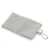 Trendy Cell Velvet Bag for iPhone (Light Grey)