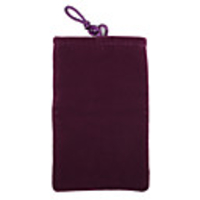 Trendy Cell Velvet Bag for iPhone (Purple)