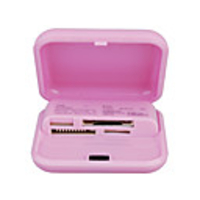 Trendy High-Speed SD/MS/M2/TF Card Reader(Pink)