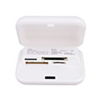 Trendy High-Speed SD/MS/M2/TF Card Reader(White)