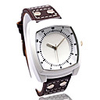 Trendy Japanese Movement White Band Wrist Watch