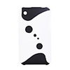 Trendy Protective Case Cover for iPhone 3G/3GS (Black White)