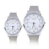 Trendy Stainless Steel Watch for Couple