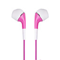 Trendy Stereo Earphones (Pink)