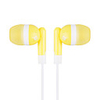 Trendy Stereo Earphones (Yellow)