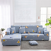 Triangle Print Dustproof All-powerful Slipcovers Stretch L Shape Sofa Cover Super Soft Fabric Couch Cover Sofa Furniture Protector With One Free Boster Case miniinthebox