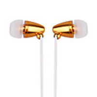 Triangle Style In-Ear Earphones (Gold)