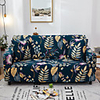 Tropical Forest Print 1-Piece Sofa Cover Couch Cover Furniture Protector Soft Stretch Slipcover Spandex Fabric Super Fit for 1~4 Cushion Couch and L Shape Sofa, Easy to Install(1 Free Cushion Cover)