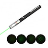 True 50mW Green Laser Pointer Pen Black