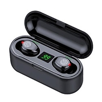True Wireless Headphoens Bluetooth Earbuds V5.0 F9-8 TWS Wireless Bluetooth Headphone LED Display 2000mAh Charging Box Headsets With CVC8.0 Noise Reduction Microphone miniinthebox