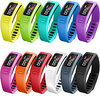 Trumpet Soft Compatible with Garmin Vivofit Bands Soft Silicone Colorful Fitness Replacement Bands Compatible with Garmin Vivofit 1