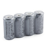 TrustFire 16340 Li-ion Rechargeable Battery 3.6V 880mAh Gray