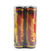 TrustFire 18650 Li-ion Rechargeable Battery 3.7V 3000mAh Red (2-pack)