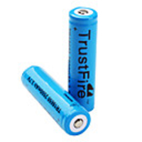 TrustFire Protected 18650 2500mAh 3.7V Batteries -Blue (2-Pack)